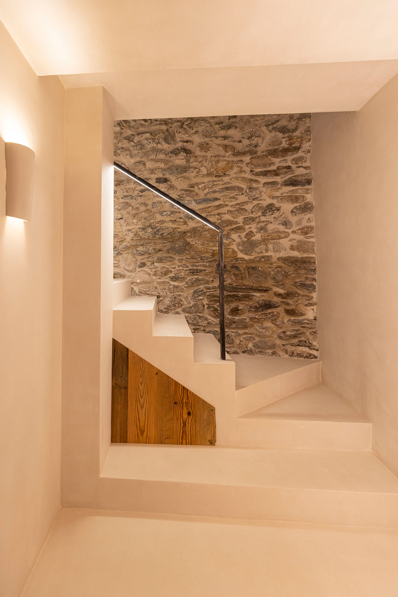 diseño arquitectonico acceso esquelera benasque